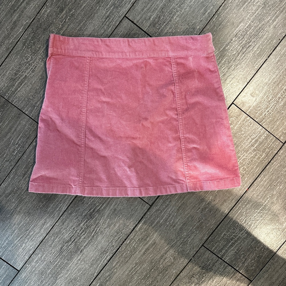 Crewcuts size 10 light pink corduroy skirt